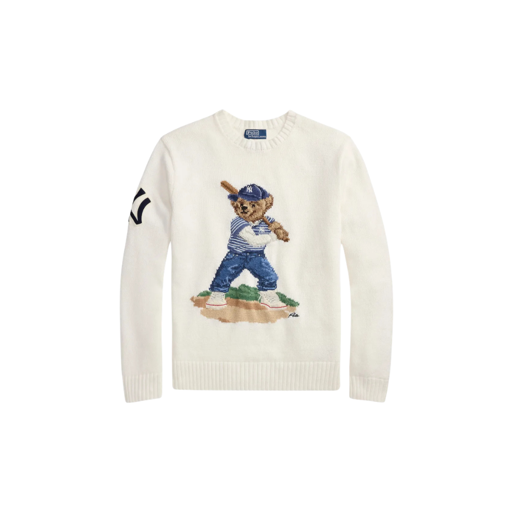 Suéter Ralph Lauren Bear Yankess Jumper