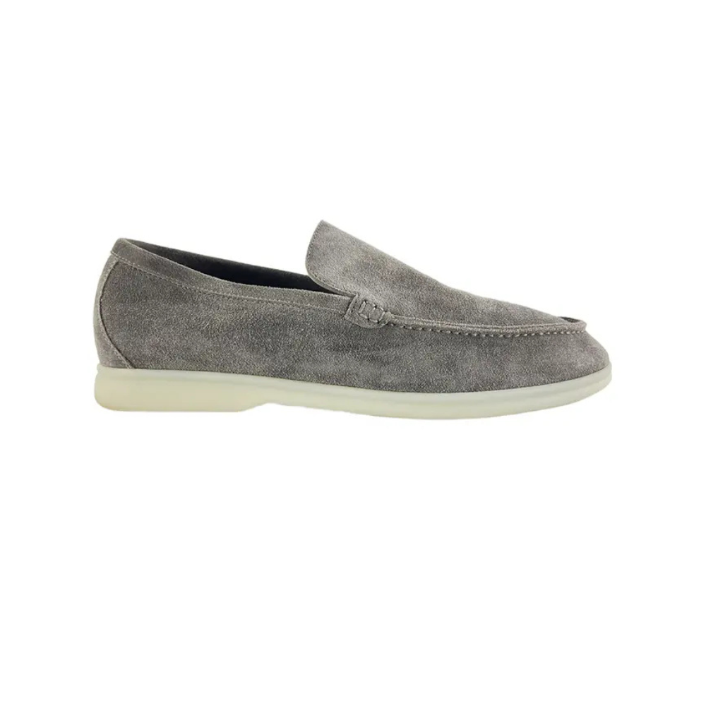 Loafer Loro Piana Summer Walk Cinza