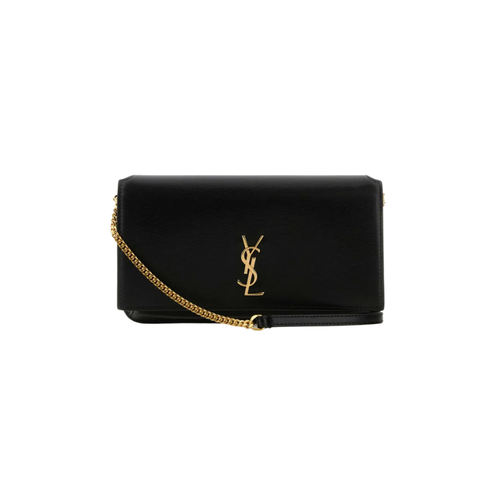 Bolsa Yves Saint Laurent transversal Cassandre de couro