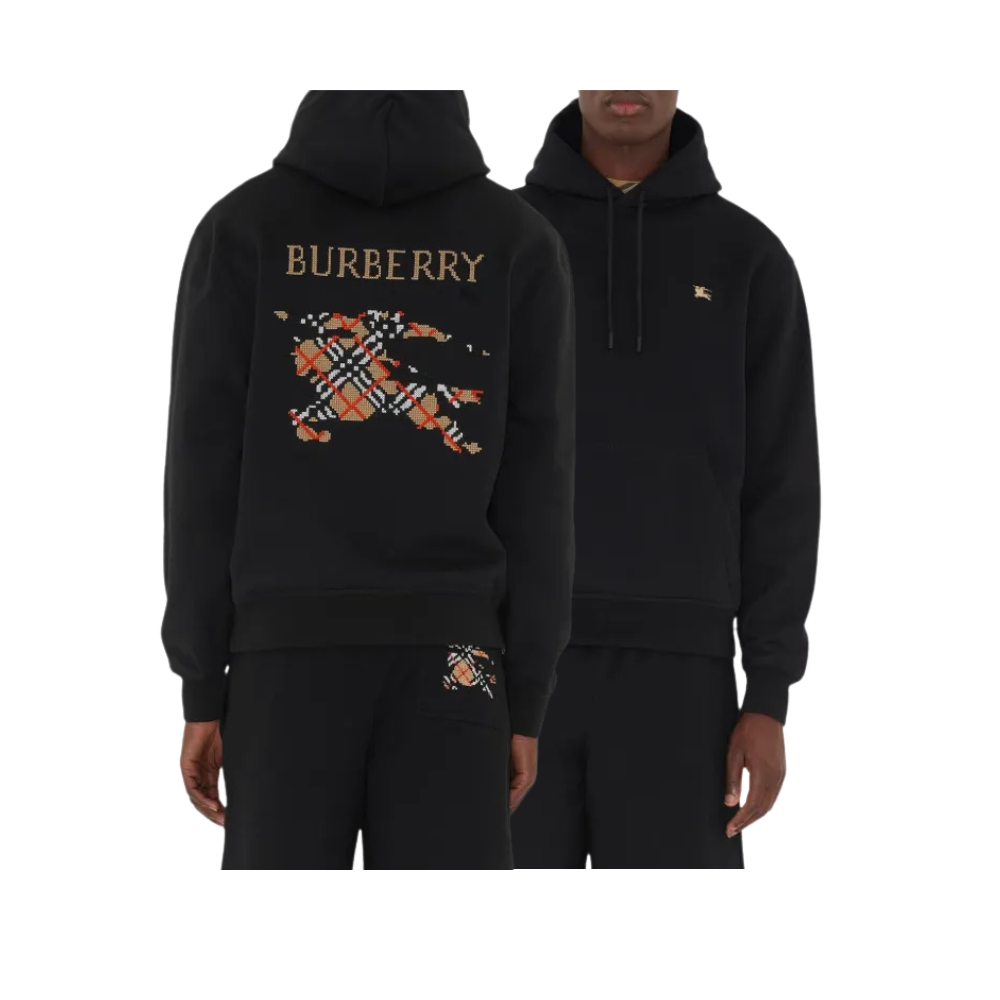 Moletom com patch Equestrian Knight